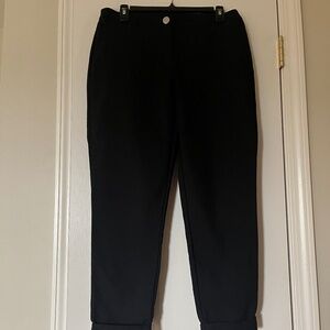Nine West Size 6 Black Cropped Pants